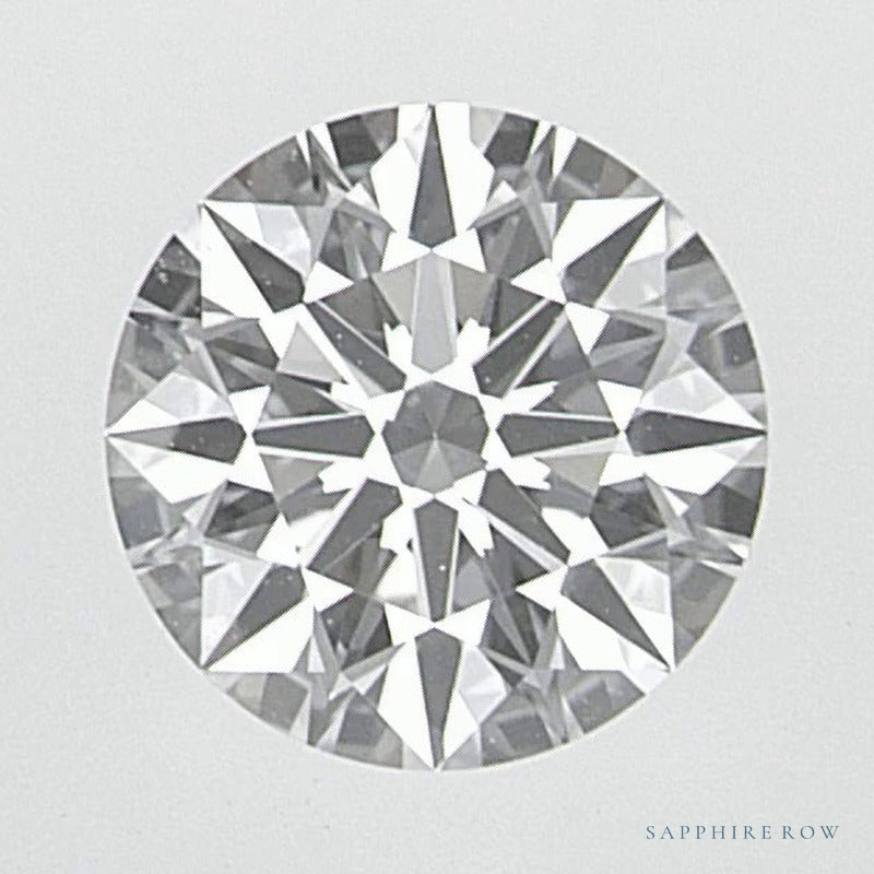 0.72 ct lab-grown diamond, round cut | Sapphire Row · cut7