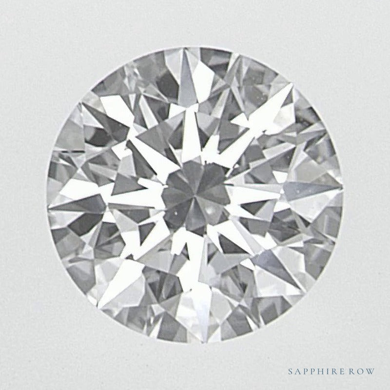 0.72 ct lab-grown diamond, round cut | Sapphire Row · cut6