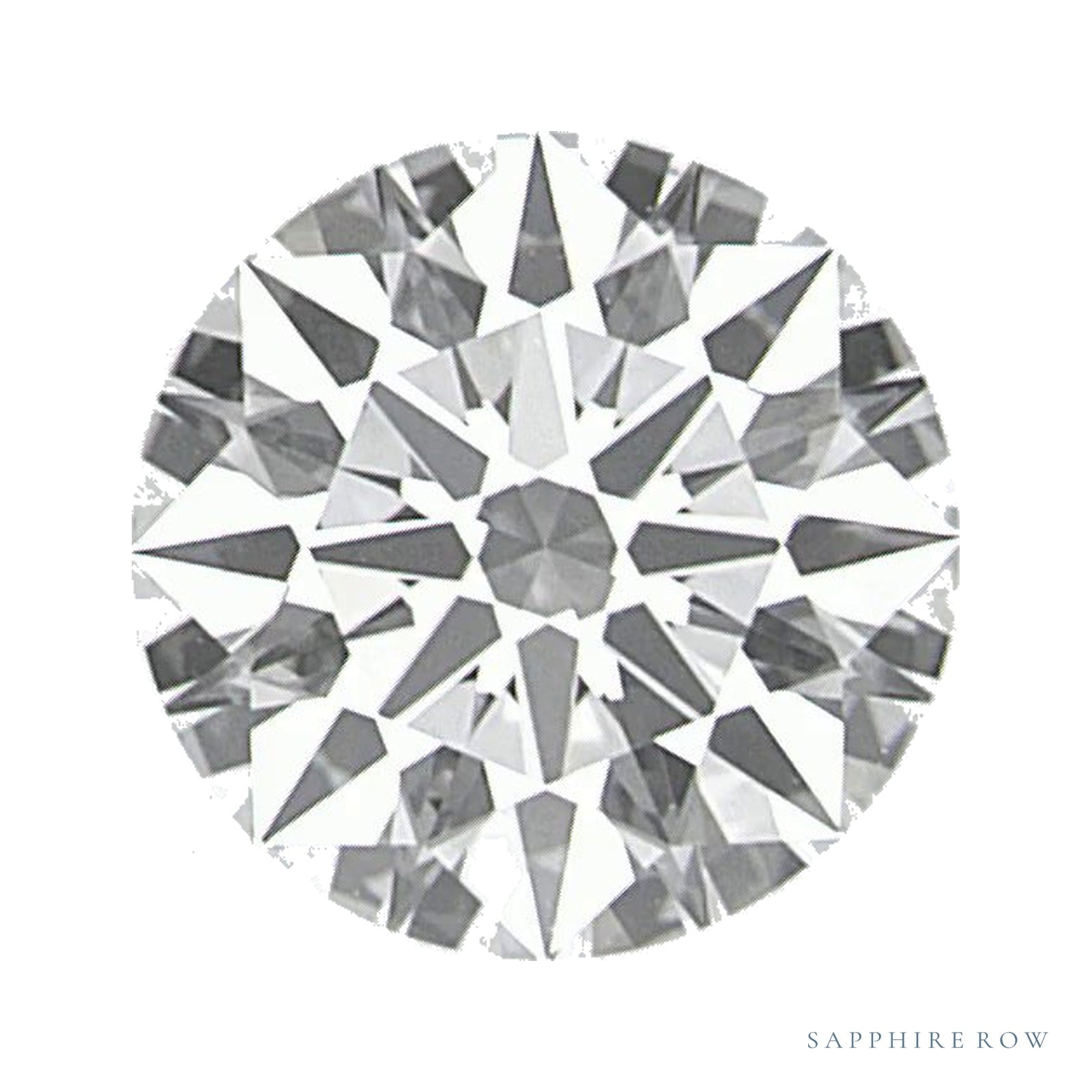 0.72 ct Round Lab-Grown Diamond – D VVS2 — Sapphire Row · cut · cut3 · cut4