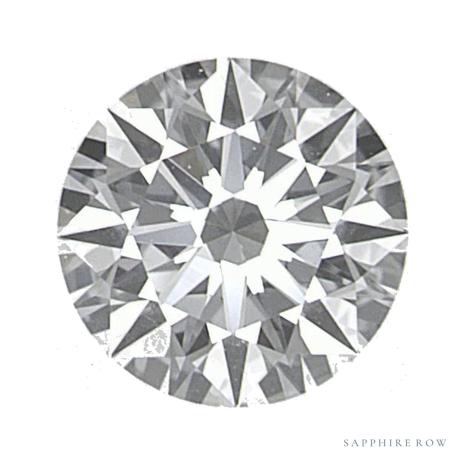 0.72 ct Round Lab-Grown Diamond – D VVS2 — Sapphire Row · cut · cut3 · cut4