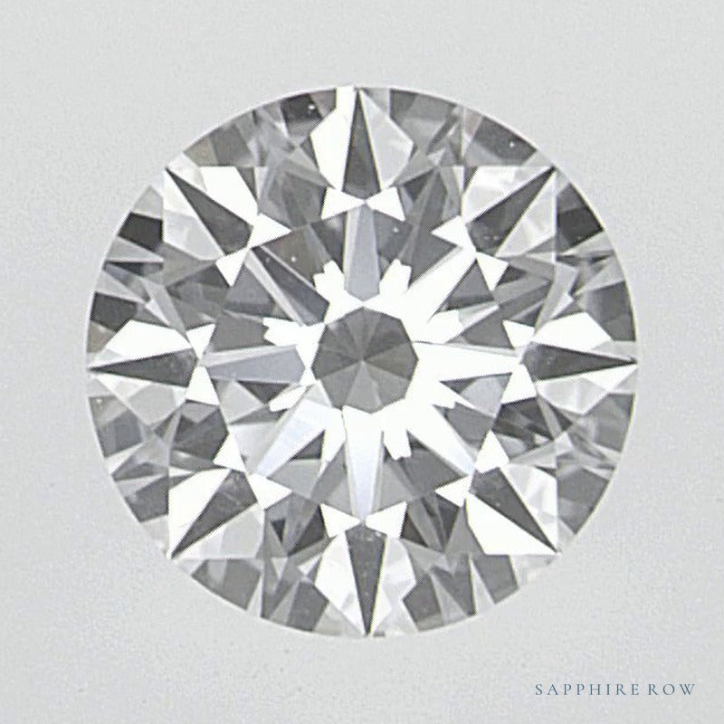 0.72 ct lab-grown diamond, round cut | Sapphire Row · cut6