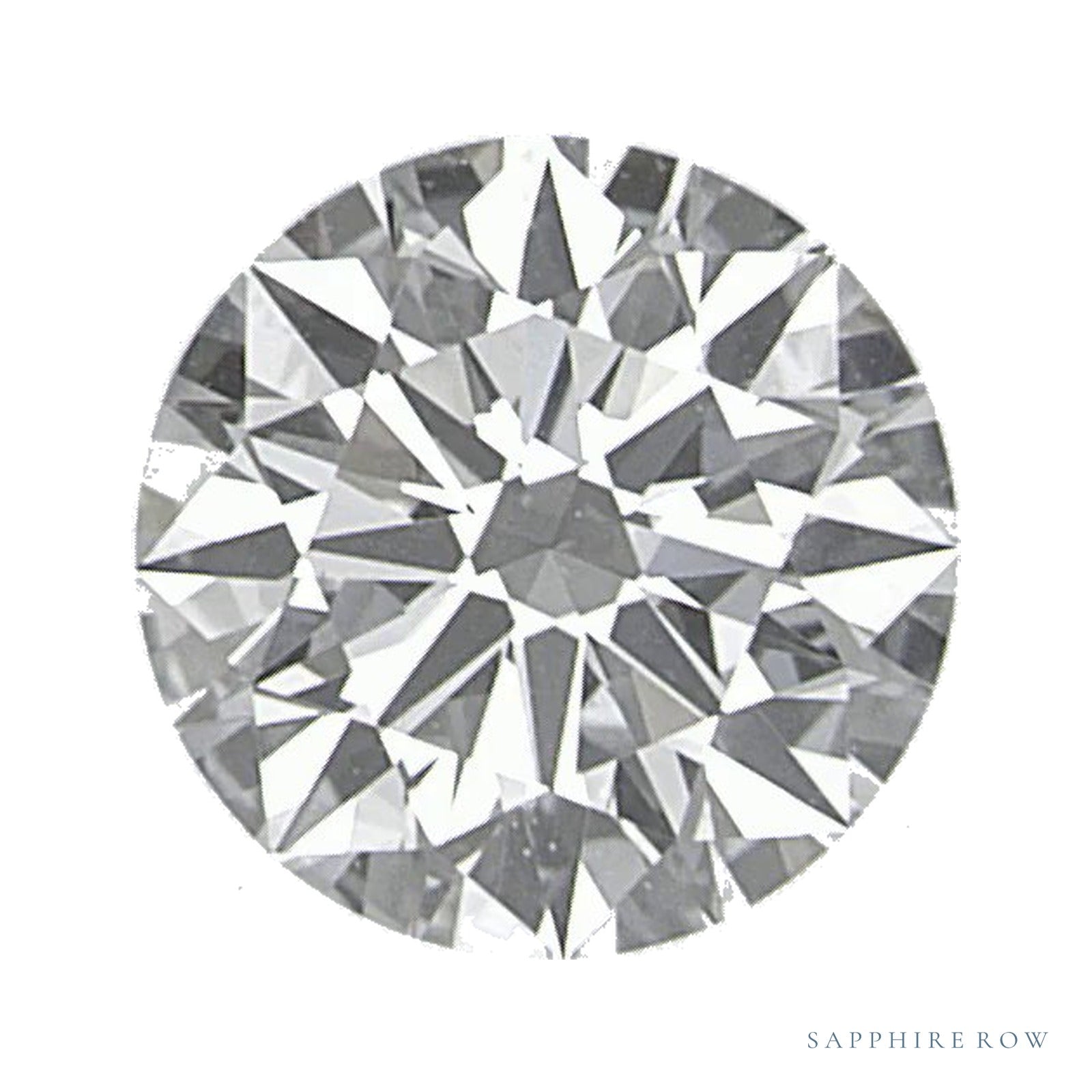 0.72 ct Round Lab-Grown Diamond – D VVS2 — Sapphire Row · cut · cut3 · cut4