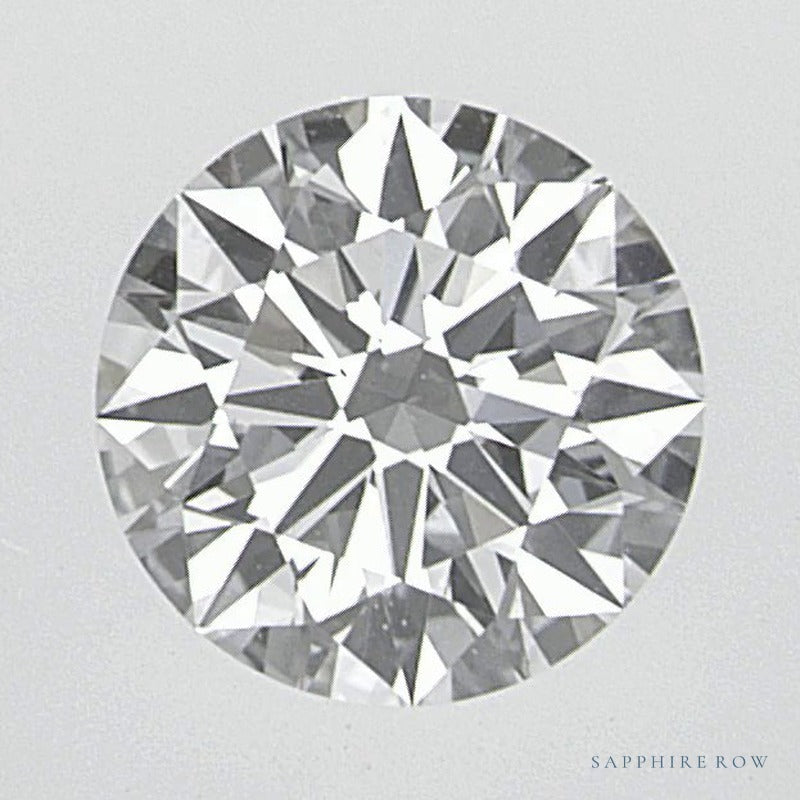 0.72 ct lab-grown diamond, round cut | Sapphire Row · cut6