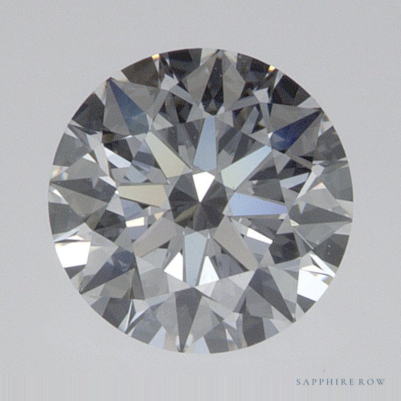0.72 ct lab-grown diamond, round cut | Sapphire Row · cut7