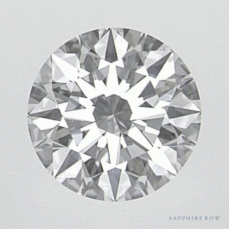 0.72 ct lab-grown diamond, round cut | Sapphire Row · cut7