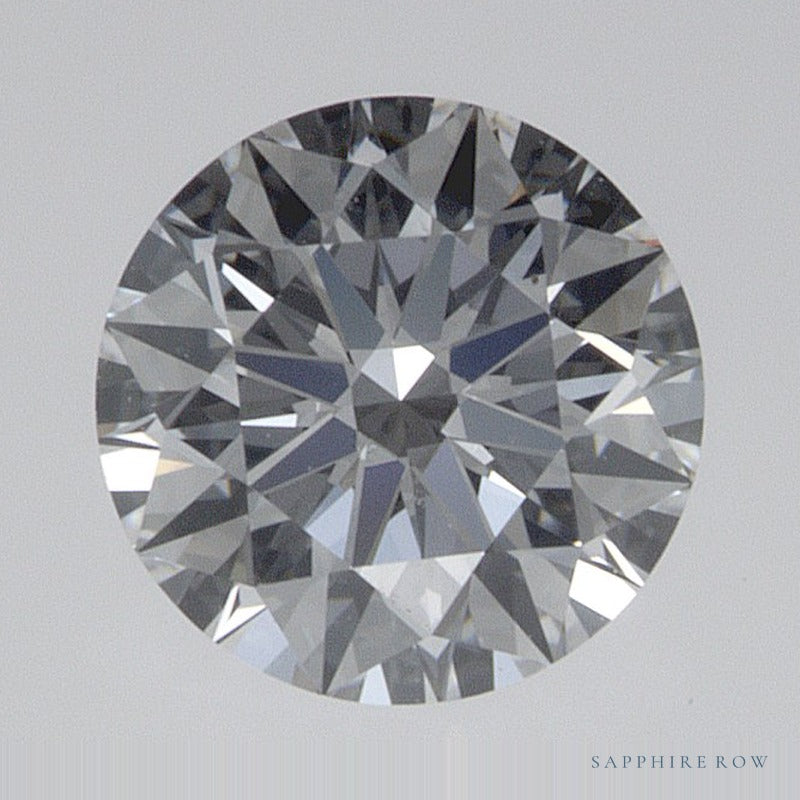 0.72 ct lab-grown diamond, round cut | Sapphire Row · cut6