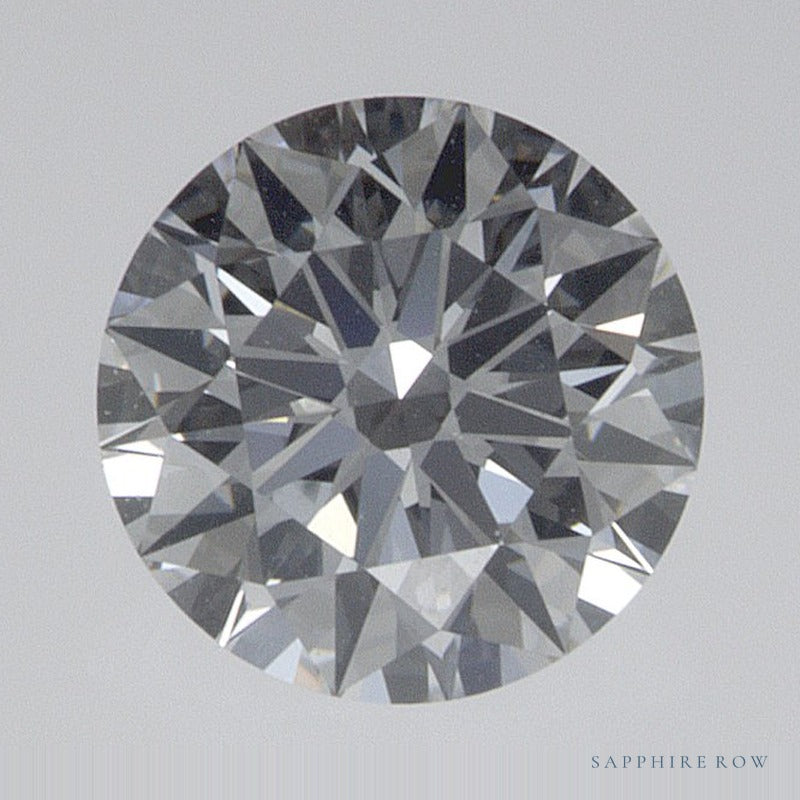 0.72 ct lab-grown diamond, round cut | Sapphire Row · cut7