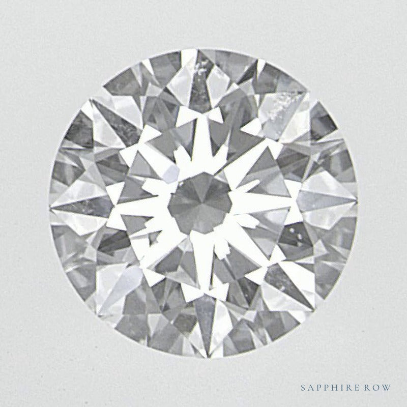 0.72 ct lab-grown diamond, round cut | Sapphire Row · cut6
