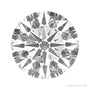 0.72 ct Round Lab-Grown Diamond – D VVS1 — Sapphire Row · cut · cut3 · cut4