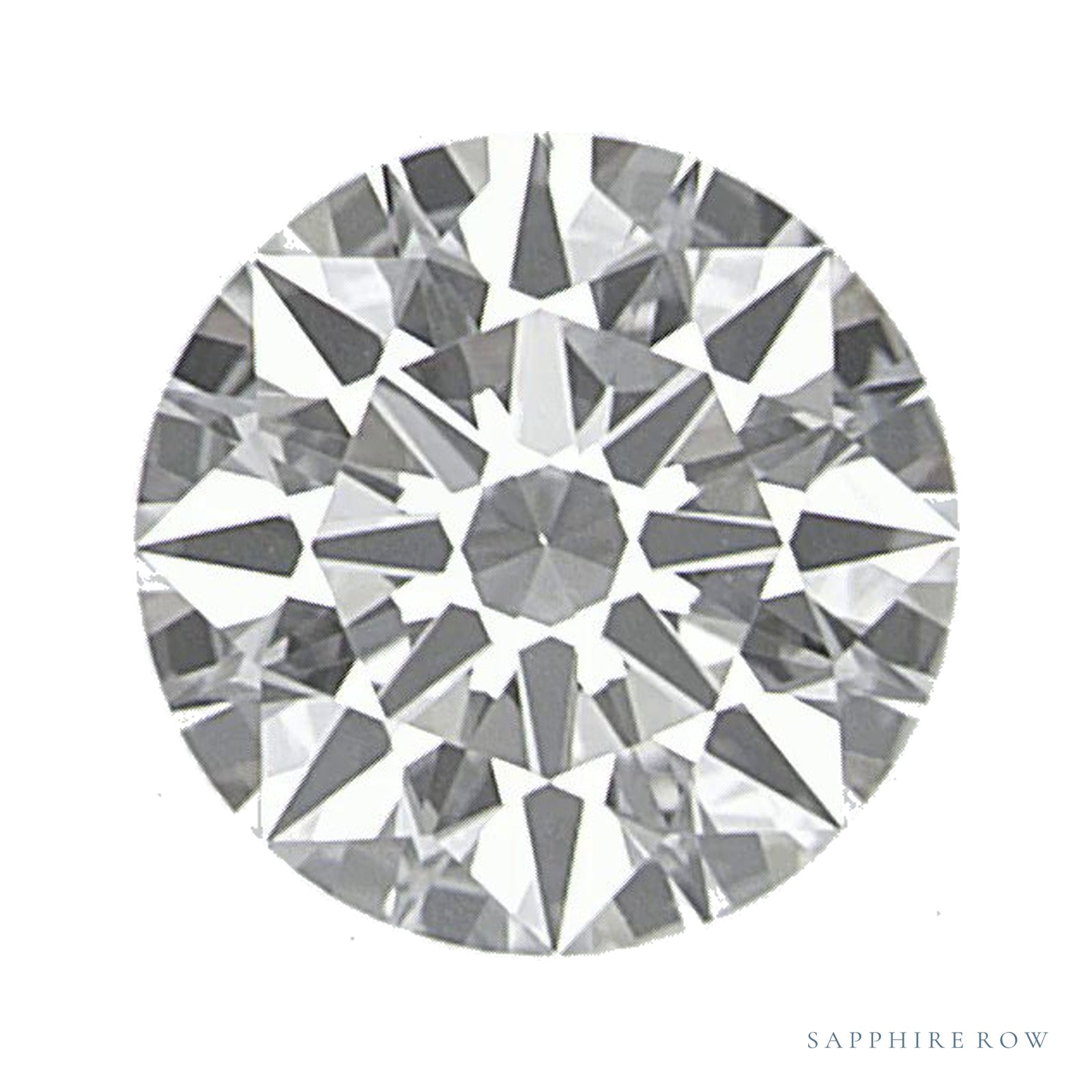 0.72 ct Round Lab-Grown Diamond – D VVS1 — Sapphire Row · cut · cut3 · cut4