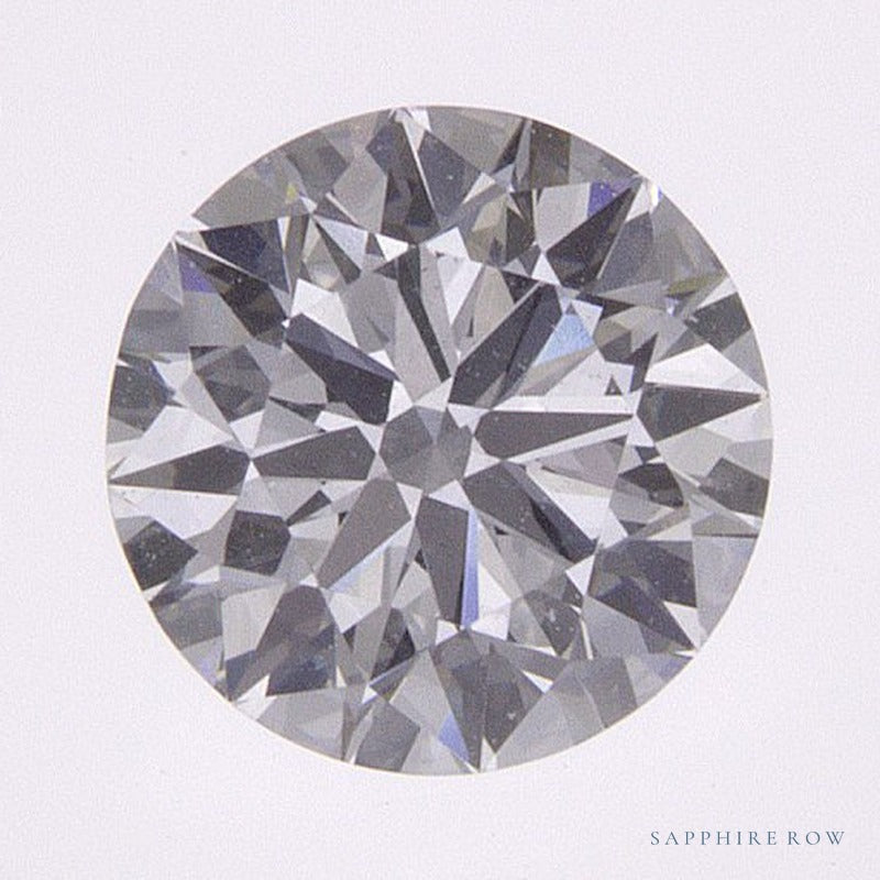 0.72 ct lab-grown diamond, round cut | Sapphire Row · cut6