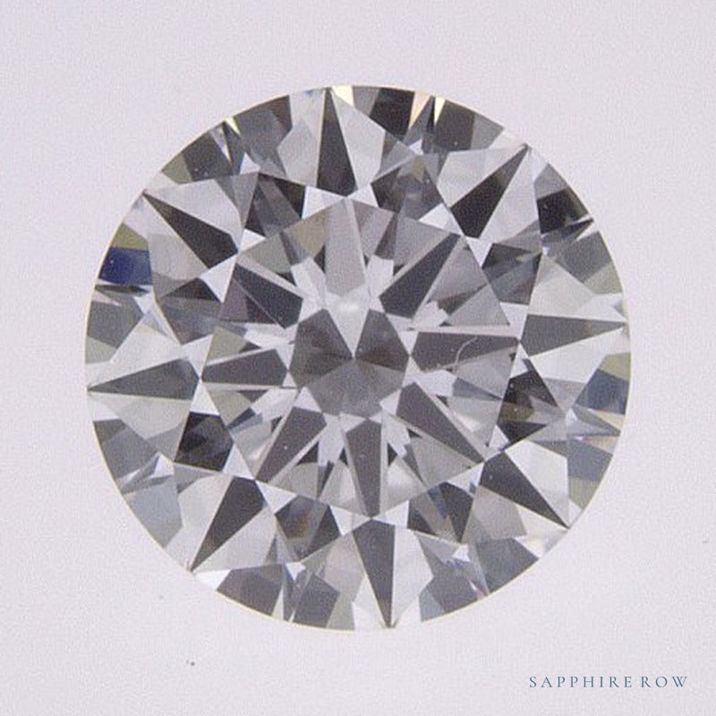 0.72 ct lab-grown diamond, round cut | Sapphire Row · cut7