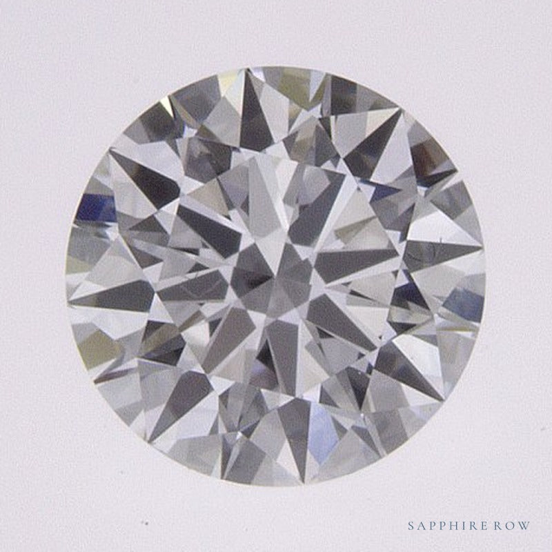 0.72 ct lab-grown diamond, round cut | Sapphire Row · cut6