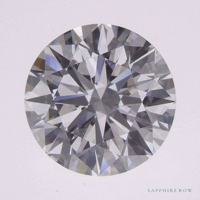 0.72 ct lab-grown diamond, round cut | Sapphire Row · cut6