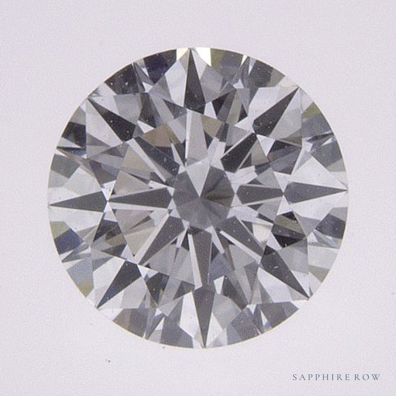 0.72 ct lab-grown diamond, round cut | Sapphire Row · cut7