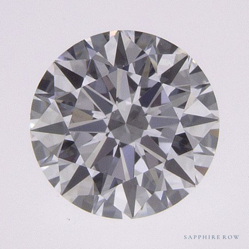 0.72 ct lab-grown diamond, round cut | Sapphire Row · cut7