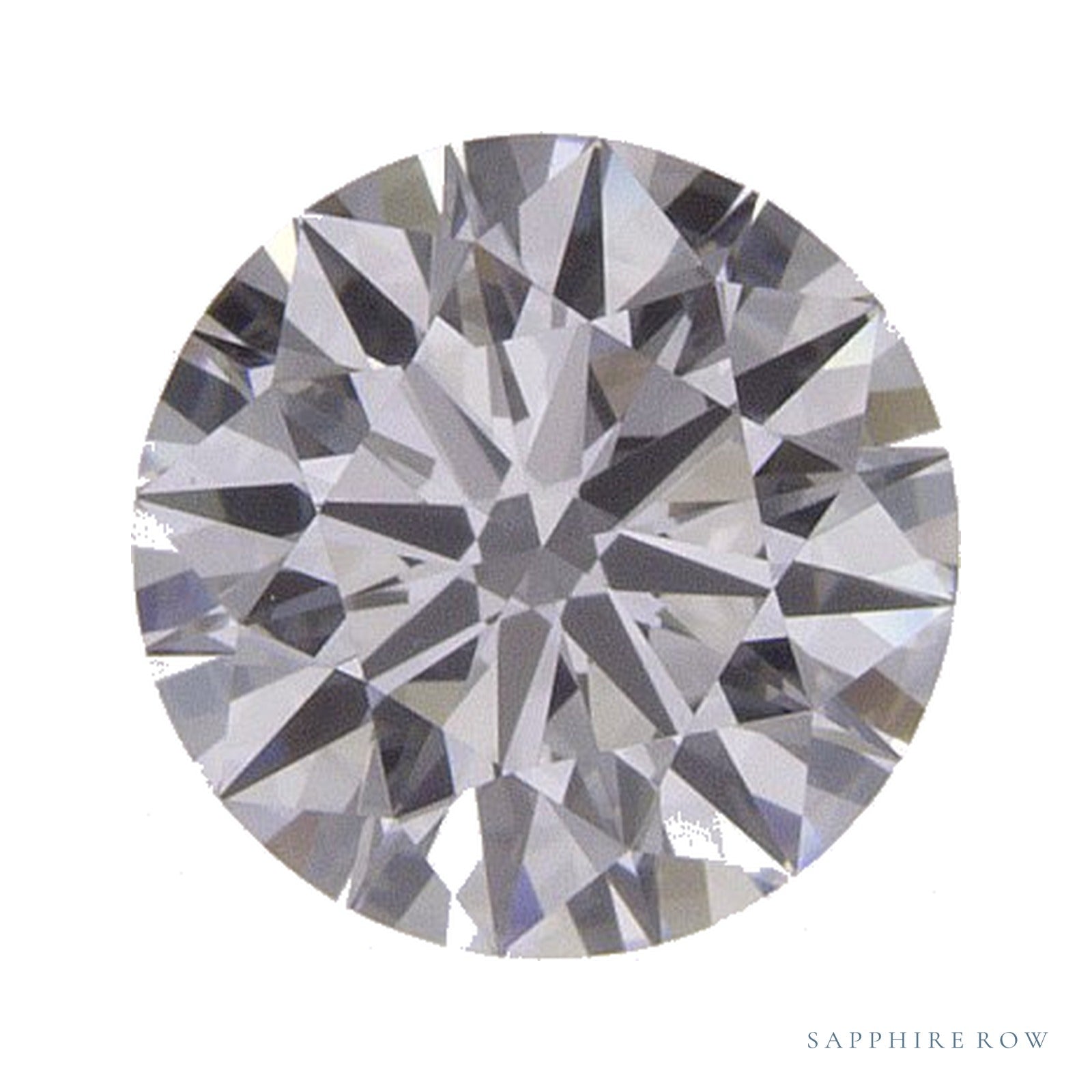 0.72 ct Round Lab-Grown Diamond – D VVS1 — Sapphire Row · cut · cut3 · cut4