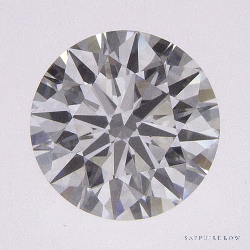 0.72 ct lab-grown diamond, round cut | Sapphire Row · cut6