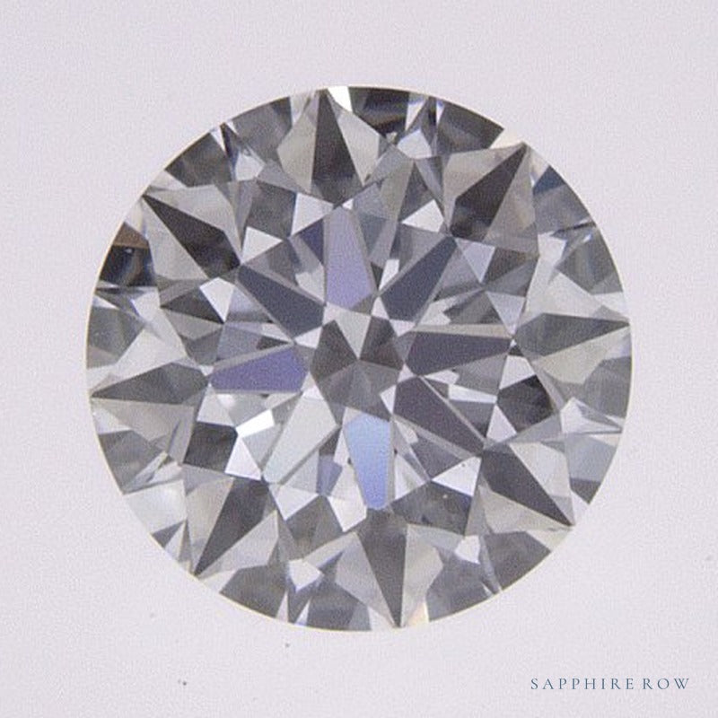 0.72 ct lab-grown diamond, round cut | Sapphire Row · cut6
