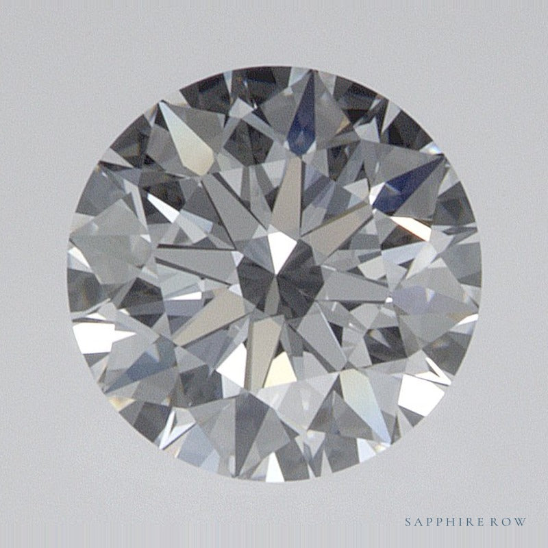 0.72 ct lab-grown diamond, round cut | Sapphire Row · cut6