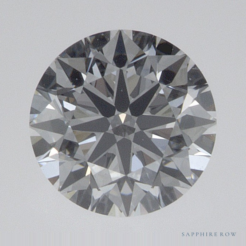 0.72 ct lab-grown diamond, round cut | Sapphire Row · cut6