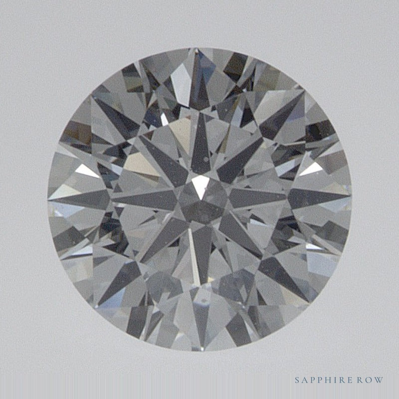 0.72 ct lab-grown diamond, round cut | Sapphire Row · cut6