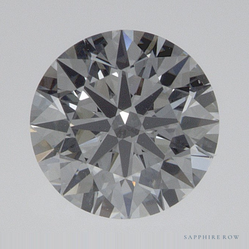 0.72 ct lab-grown diamond, round cut | Sapphire Row · cut6