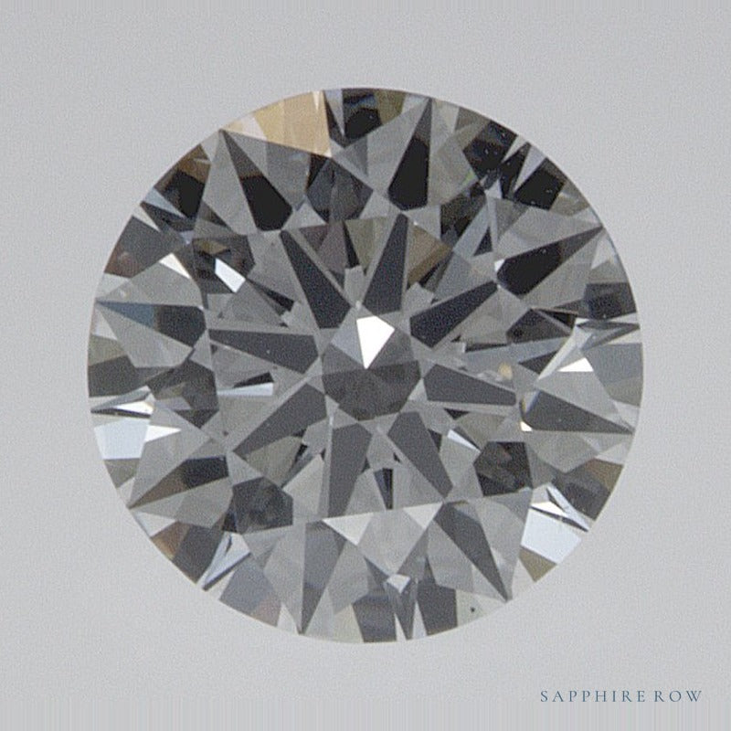 0.72 ct lab-grown diamond, round cut | Sapphire Row · cut7