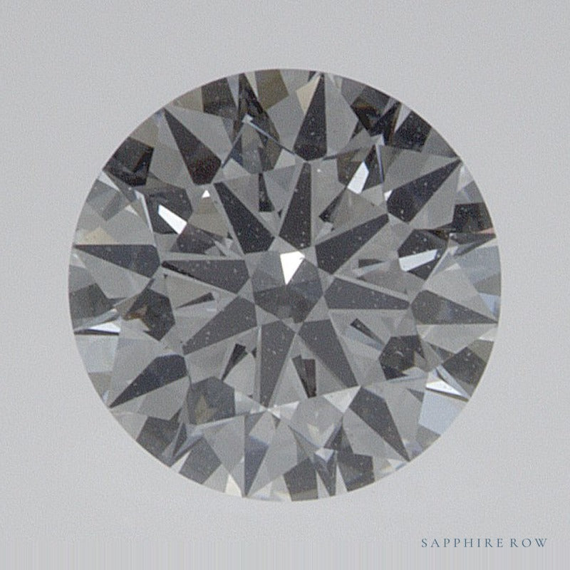 0.72 ct lab-grown diamond, round cut | Sapphire Row · cut6