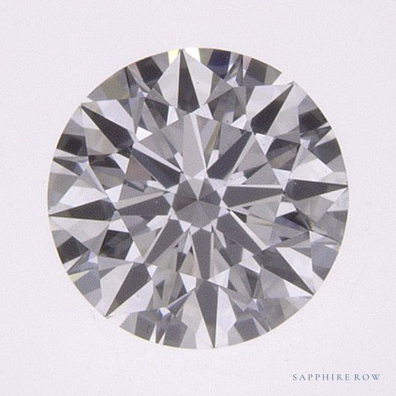 0.72 ct lab-grown diamond, round cut | Sapphire Row · cut6
