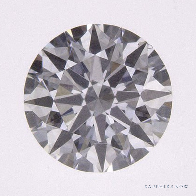 0.72 ct lab-grown diamond, round cut | Sapphire Row · cut6