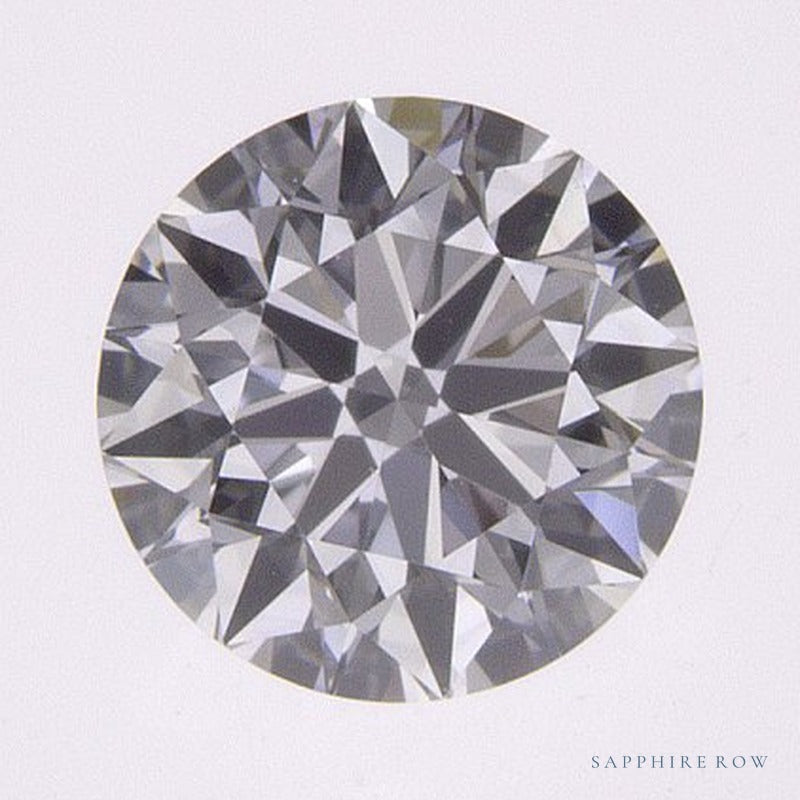 0.72 ct lab-grown diamond, round cut | Sapphire Row · cut6