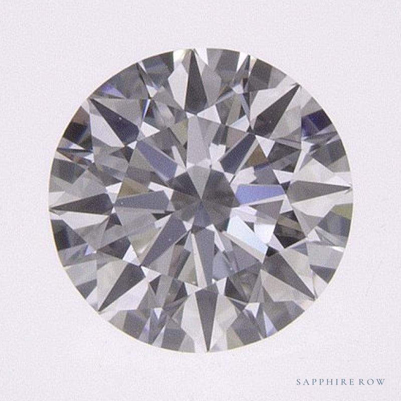 0.72 ct lab-grown diamond, round cut | Sapphire Row · cut6