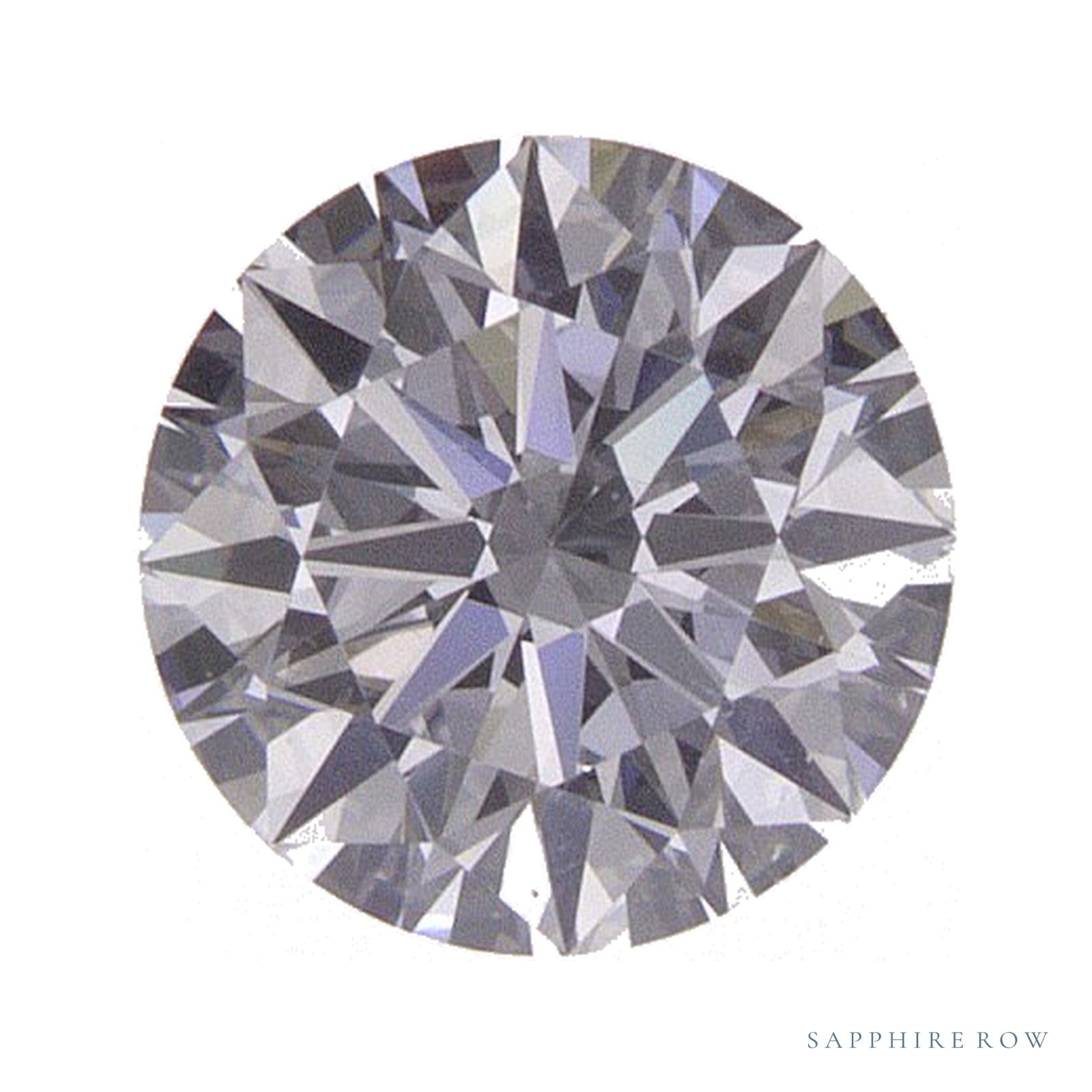 0.72 ct Round Lab-Grown Diamond – D IF — Sapphire Row · cut · cut3 · cut4
