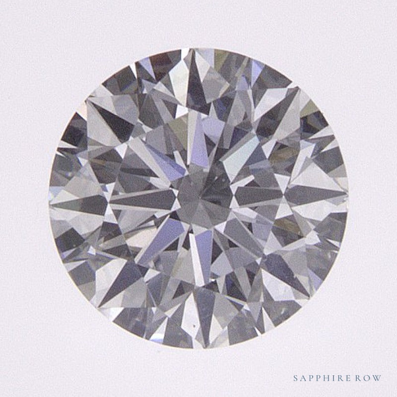 0.72 ct lab-grown diamond, round cut | Sapphire Row · cut6