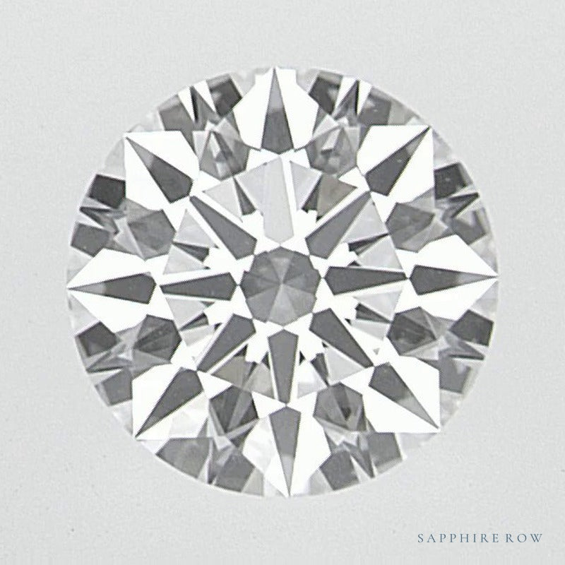 0.72 ct lab-grown diamond, round cut | Sapphire Row · cut6