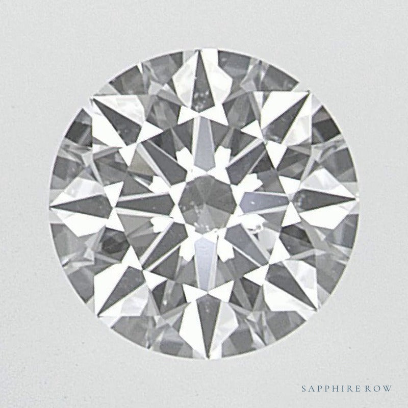 0.72 ct lab-grown diamond, round cut | Sapphire Row · cut7
