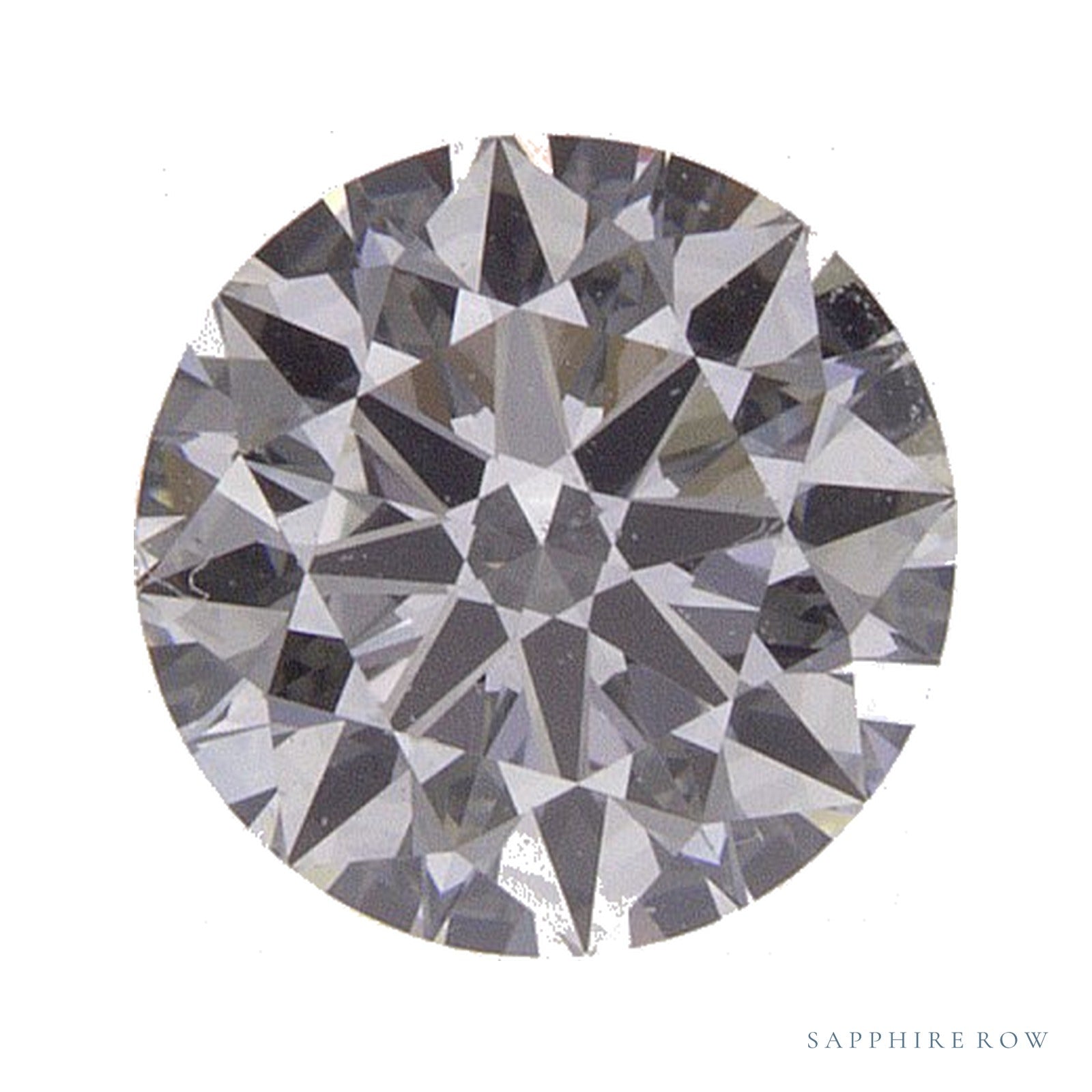 0.71 ct natural diamond, round cut | Sapphire Row · cut4