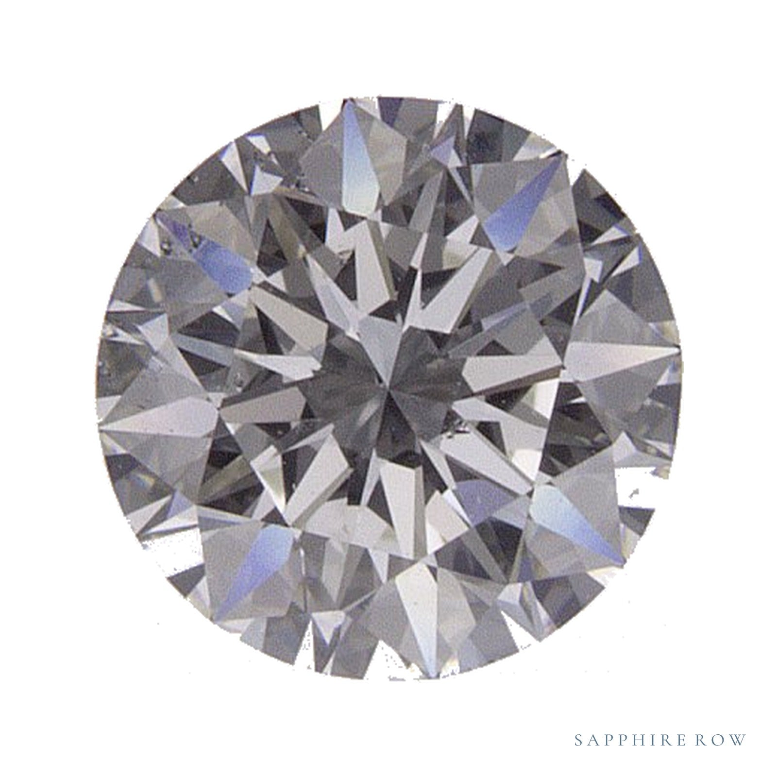 0.71 ct natural diamond, round cut | Sapphire Row · cut4