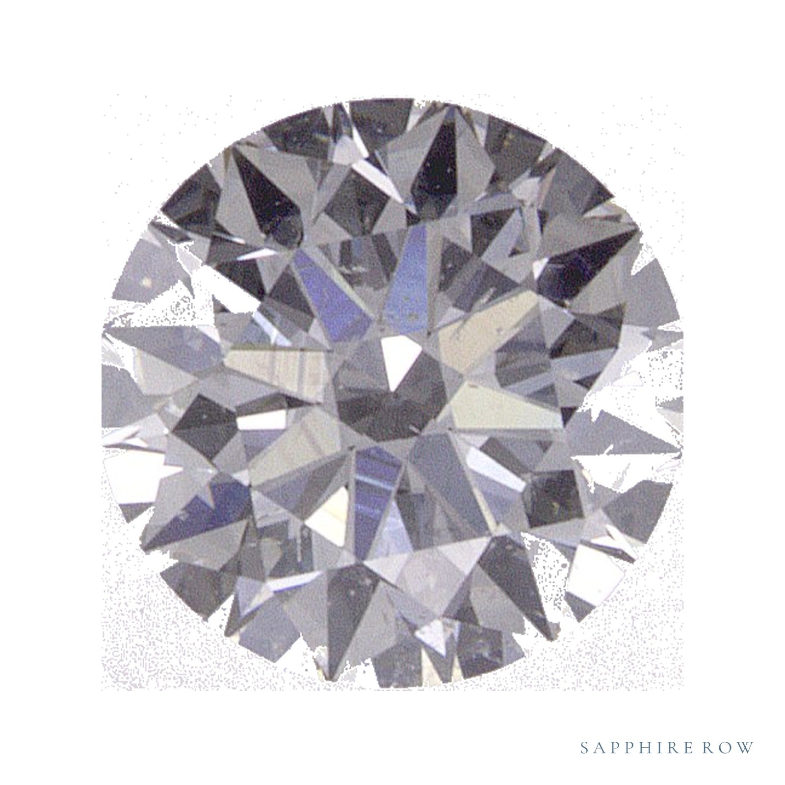0.71 ct natural diamond, round cut | Sapphire Row
