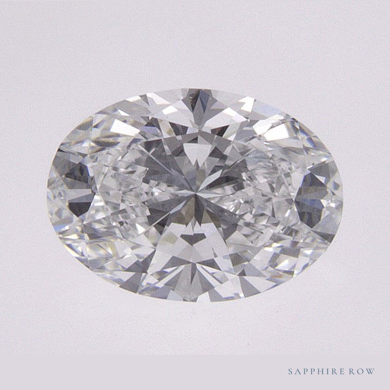 0.71 ct lab-grown diamond, oval cut | Sapphire Row · cut6