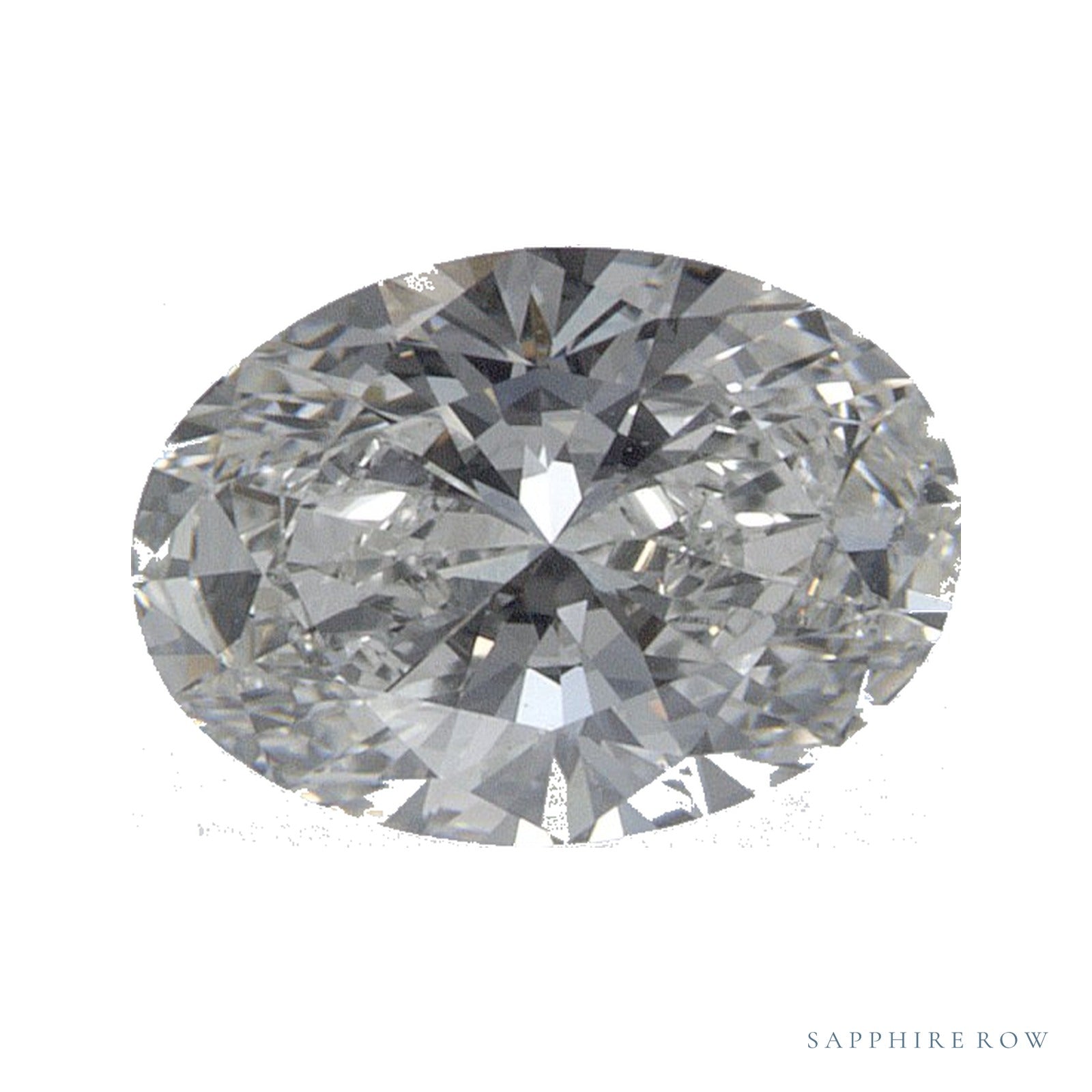 0.71 ct Oval Lab-Grown Diamond – E VVS2 — Sapphire Row · cut · cut3 · cut4