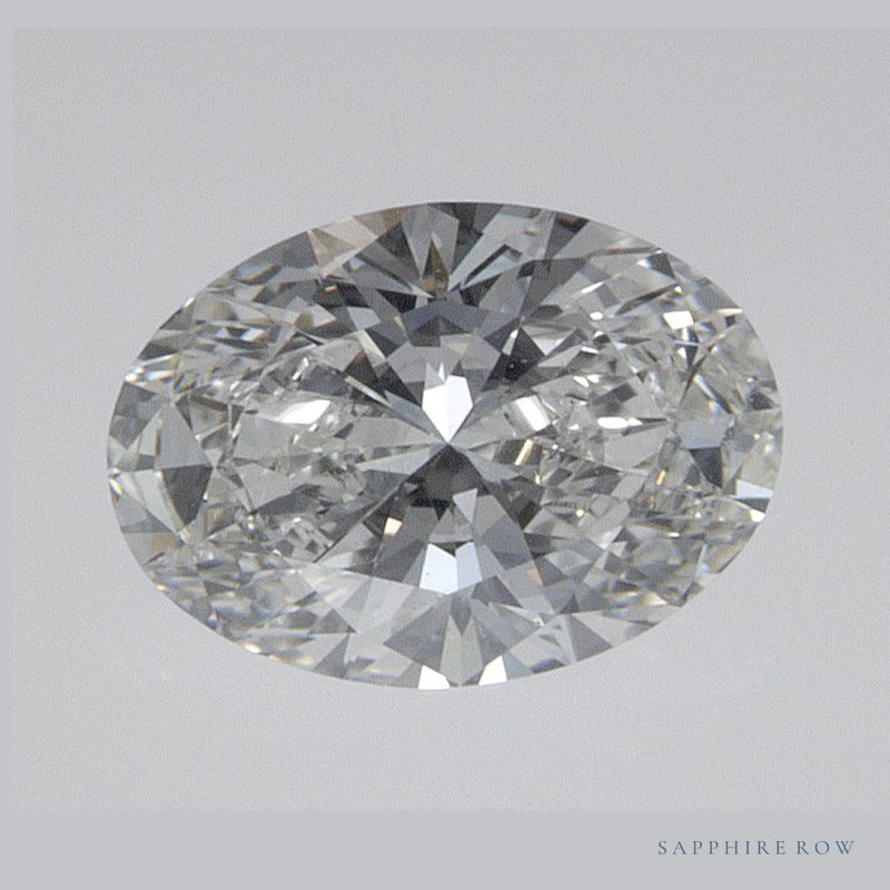 0.71 ct lab-grown diamond, oval cut | Sapphire Row · cut6