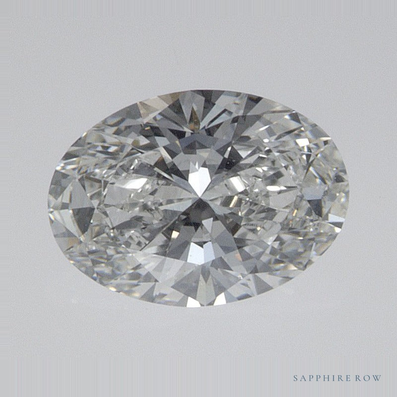 0.71 ct lab-grown diamond, oval cut | Sapphire Row · cut7