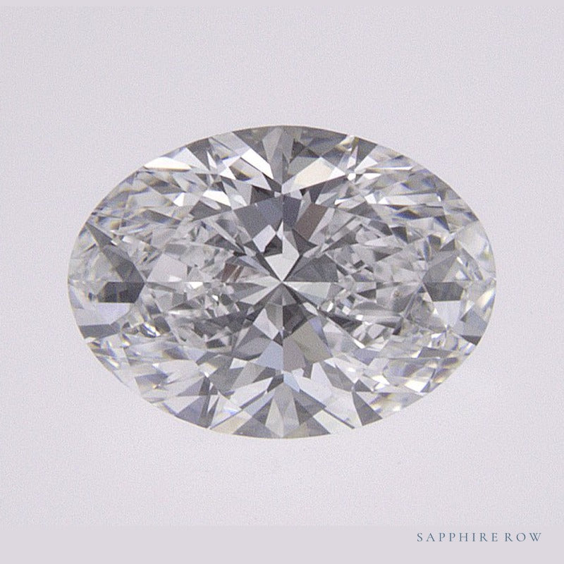 0.71 ct lab-grown diamond, oval cut | Sapphire Row · cut6