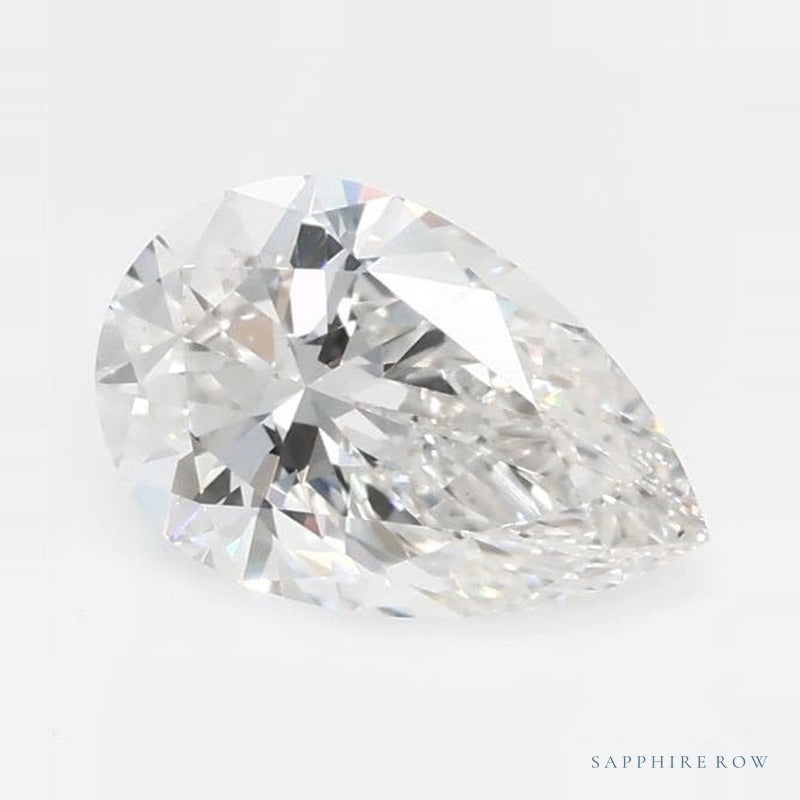 0.71 ct lab-grown diamond, pear cut | Sapphire Row · cut7