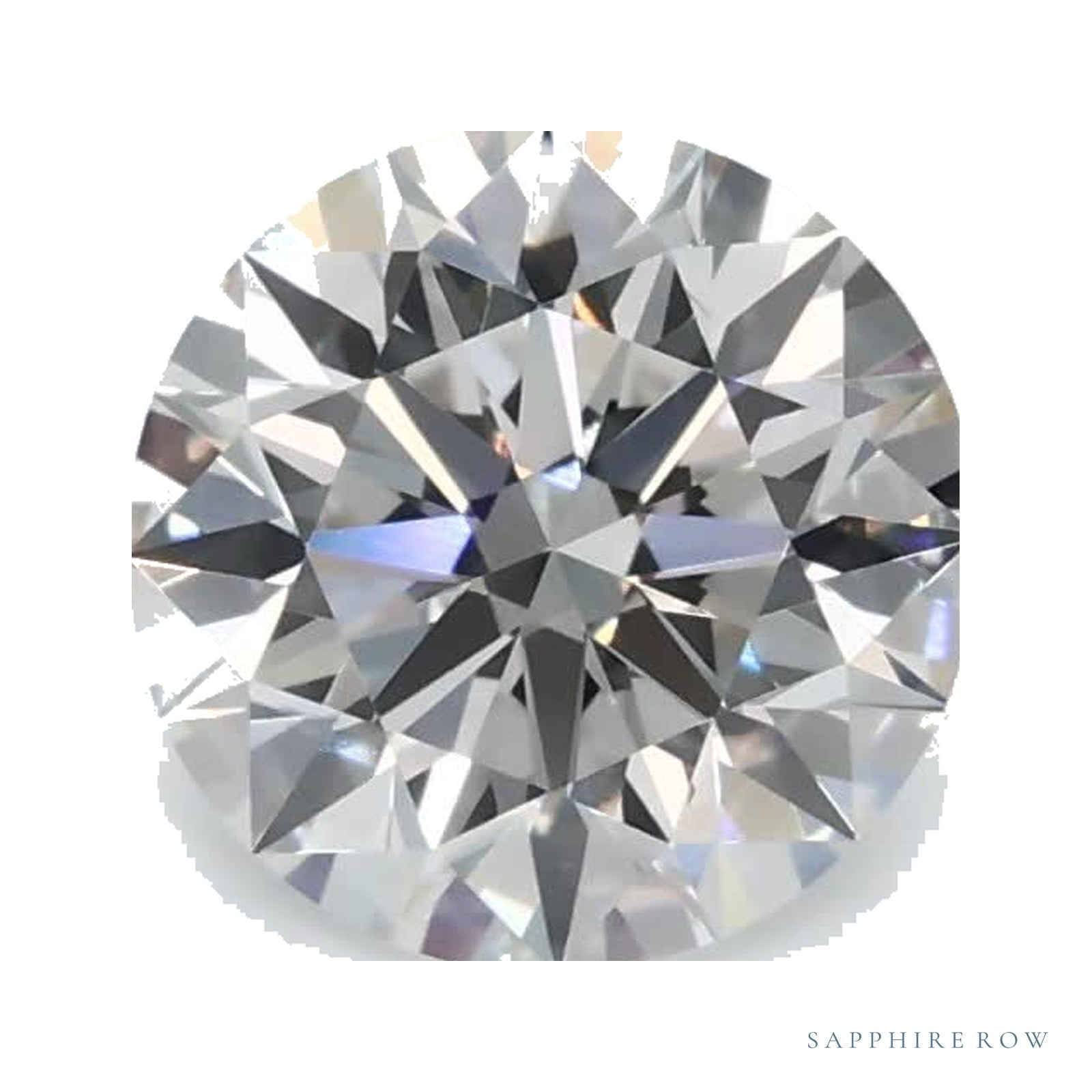 0.71 ct Round Lab-Grown Diamond – G VS1 — Sapphire Row · cut · cut3 · cut4