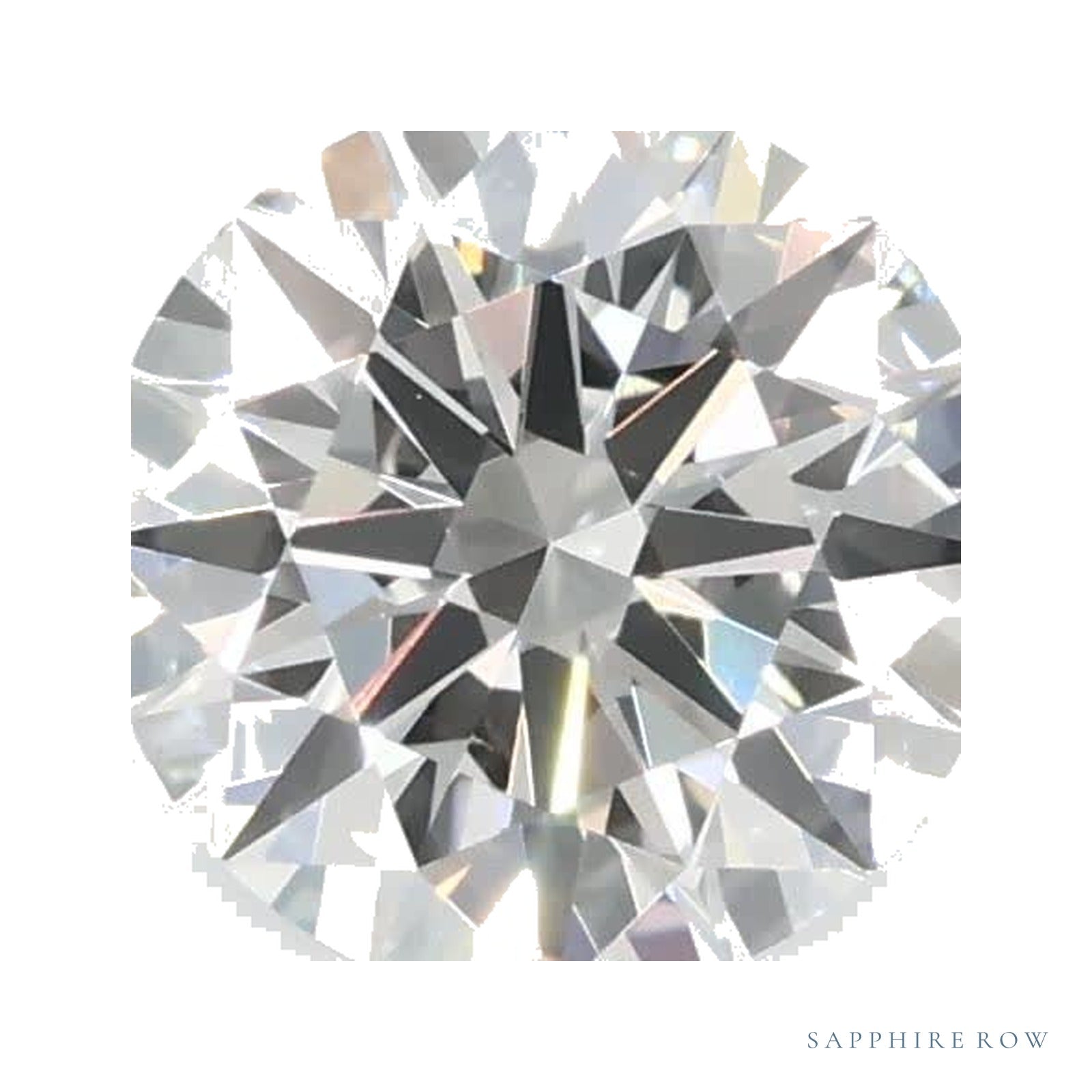 0.71 ct Round Lab-Grown Diamond – E VS1 — Sapphire Row · cut3 · cut4