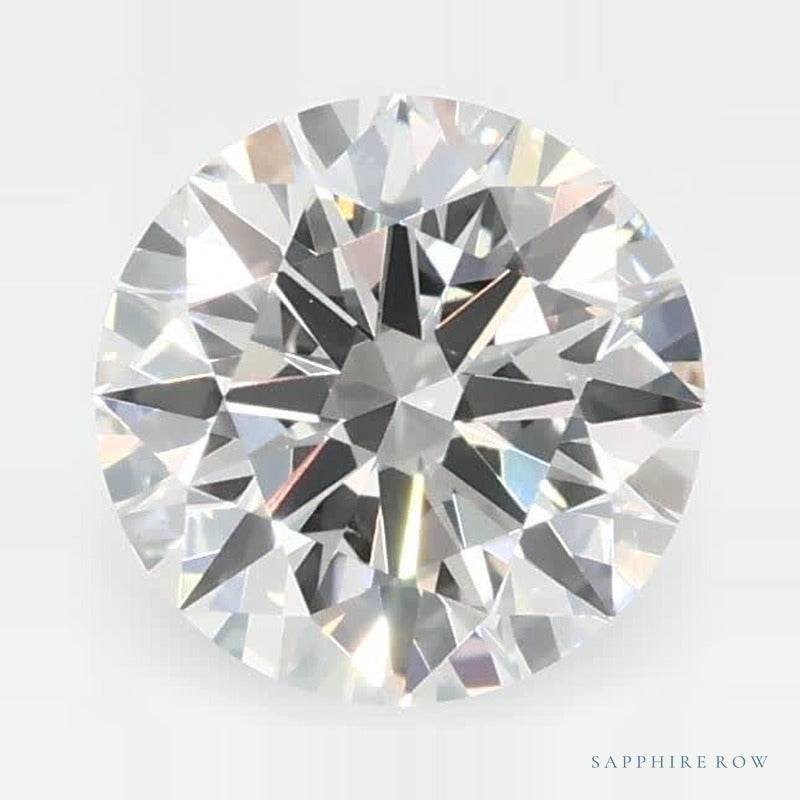 0.71 ct lab-grown diamond, round cut | Sapphire Row · cut6