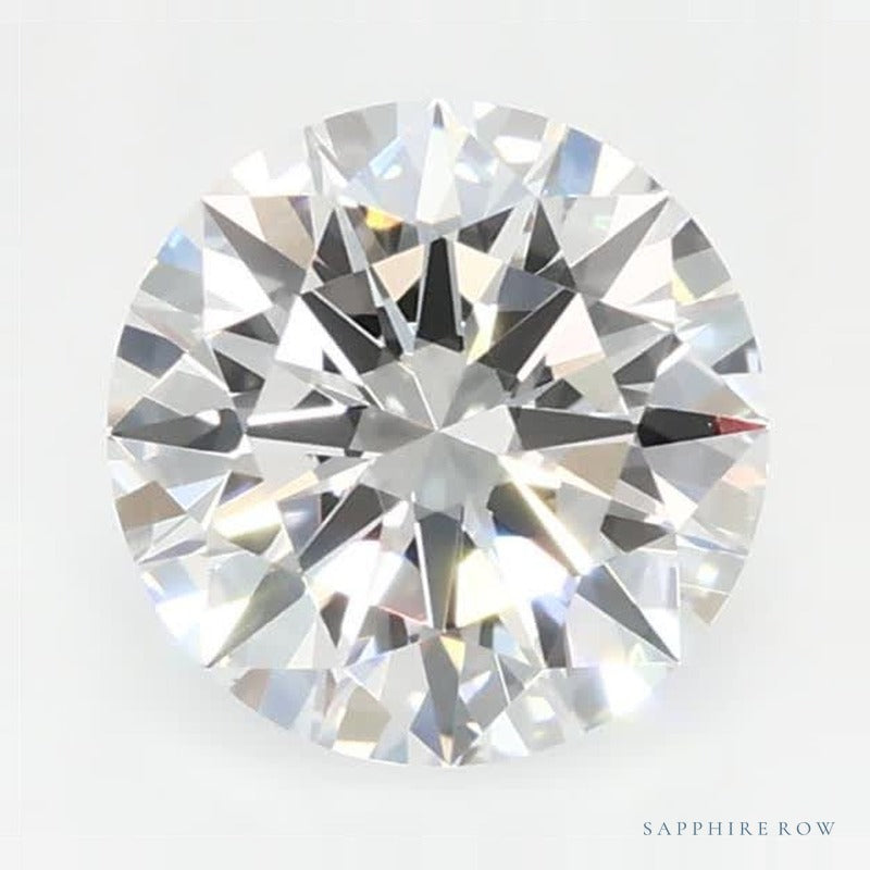 0.71 ct lab-grown diamond, round cut | Sapphire Row · cut6